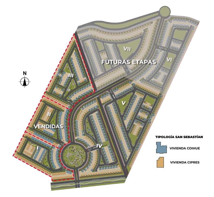 Masterplan Hacienda San Sebastián V